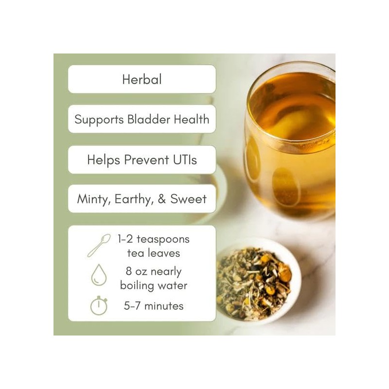 Organic Bladder Health Tea - 2 oz Bag (Approx. 30