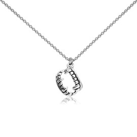 WUSUANED Funny Vampire Cusp Necklace Astarion Lover Gift Game Inspired Jewelry Astarion Game Gift Astarion Birthday Wish Gift