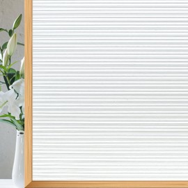 Volcanics Window Privacy Film, Frosted Glass Window Film Heat Blocking, Decorative Bathroom Window Cling Privacy Film, Opaque Window Stickers, Static Cling Window Frosting Film, 35.4 x 78.7 Inches