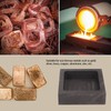 Graphite Ingot Mold Melting Gold Silver Brass Graphite Casting Mold