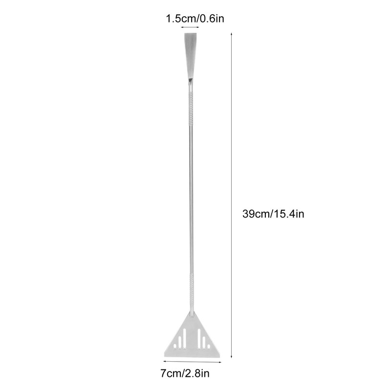 Aquarium Scraper Stainless Steel Multifunctional Long Handle Algae Scraper Glass