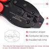 Ratchet Spark Plug Wire Crimper Set, Newdeli 25Pcs Spark Plug
