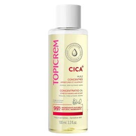 Topicrem - CICA+ Concentrated Oil for Stretch Marks and Scars - Steamed, Helps Prevent, Soothes, Moisturises 24 Hours - Face & Body Care for Sensitive Skin - Non