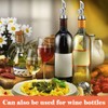 2 beccucci per olio, versatore per bottiglie, versatore per bottiglie
