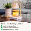 Candle Warmers Etc. Gold Luna Lamp – for Top-Down Warming