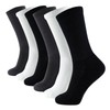 +MD Bamboo Rayon 6 Pairs Socks for Men and Women,