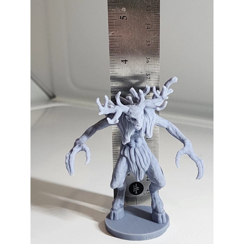 Character 3D Printed Resin FOREST SPIRIT WENDIGO Figurine Bust Statue
