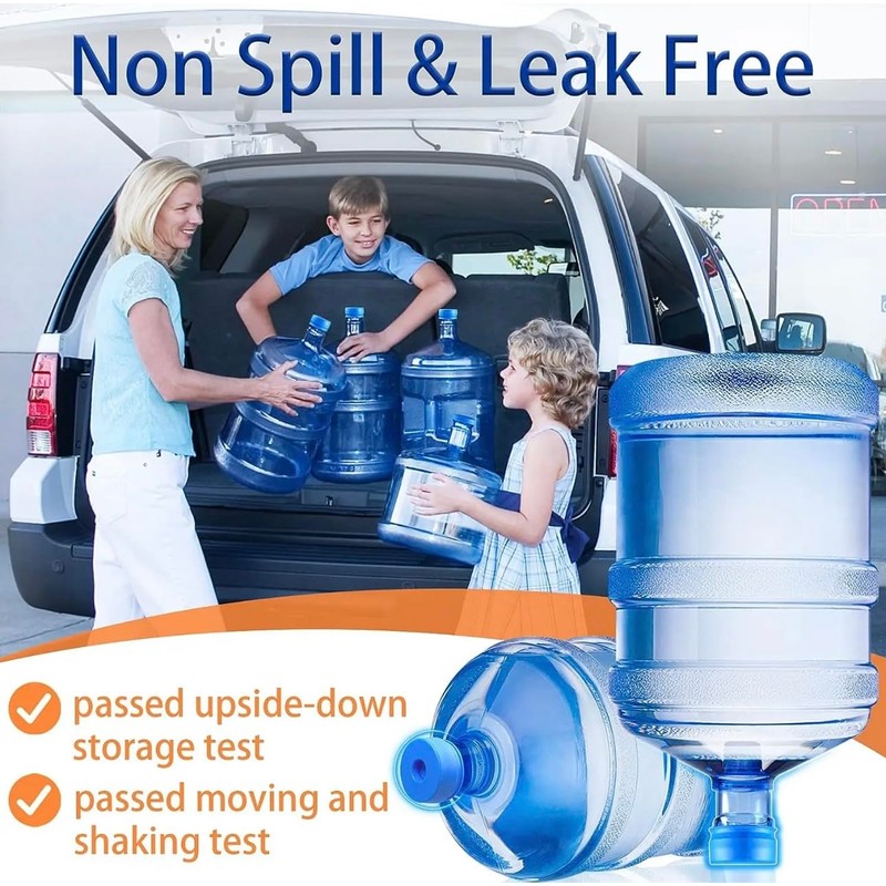 EcoForm 5 Gallon Reusable Water Bottle (Including Silicone Cap)