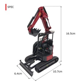 Yanmar B3δ Die-cast Miniature Yanmar YANMAR Die-cast Construction Equipment Construction Machinery Working Vehicle