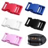 Trsnzul Buckle 20 Pieces Plastic Buckle 10 Colours Side Release