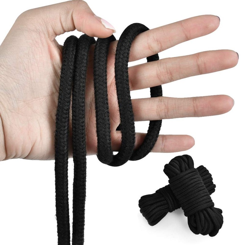 TIMESETL Cotton Rope Diameter 8 mm Cotton Cord 10 m