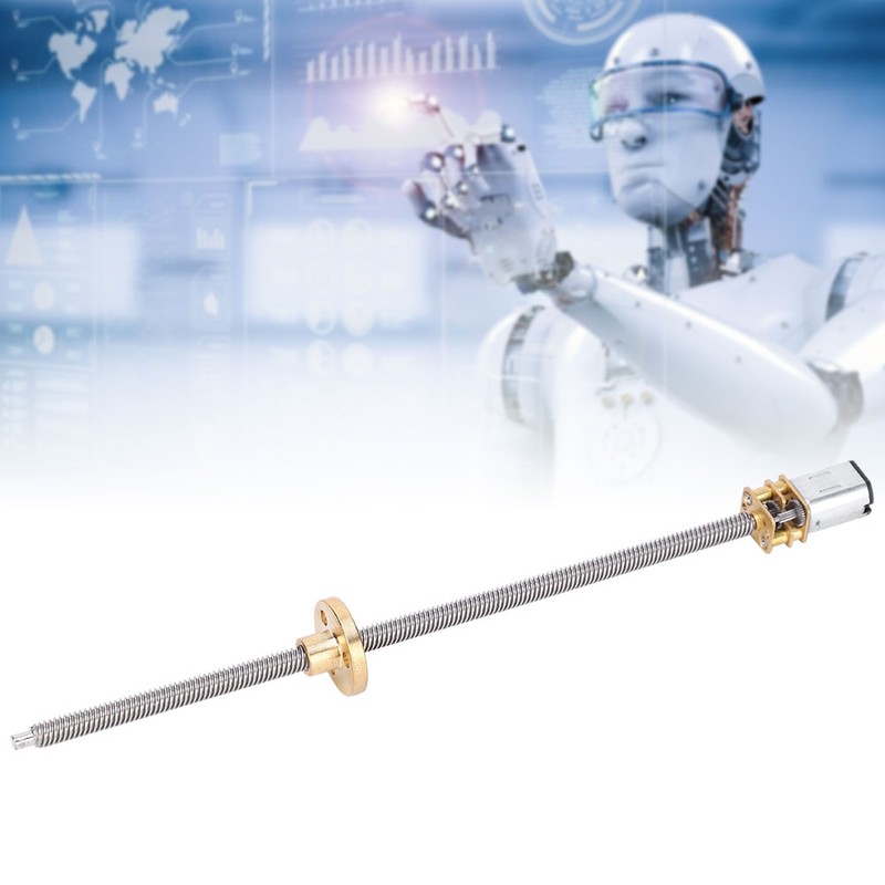 Gear Box Thread Reduction Motor W/ Long Output Shaft Continuous