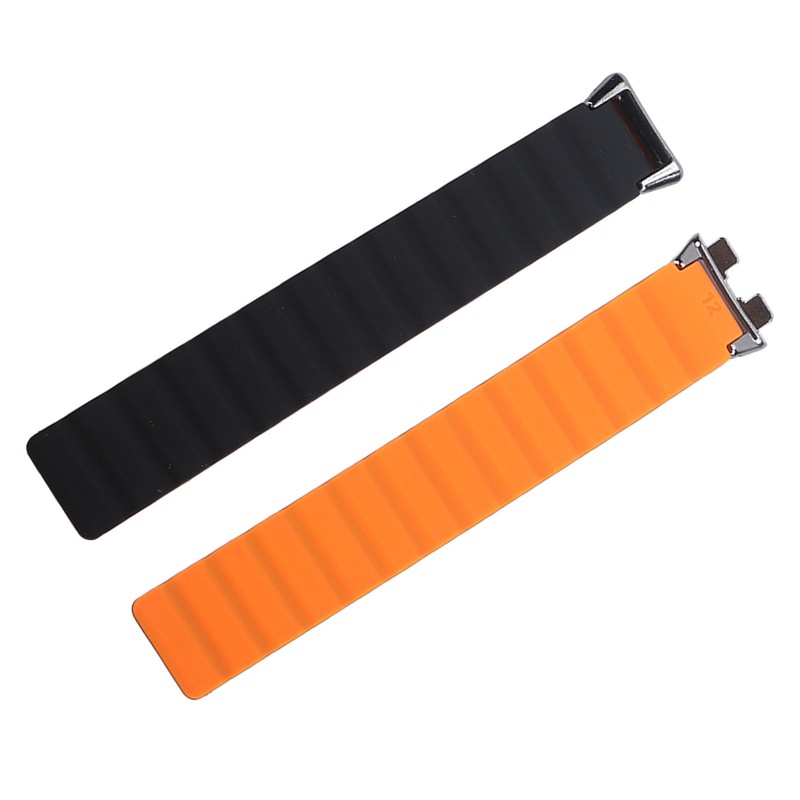 Silicone Magnetic Watch Band Adjustable Quick Release Flexible Sweatproof Comfortable