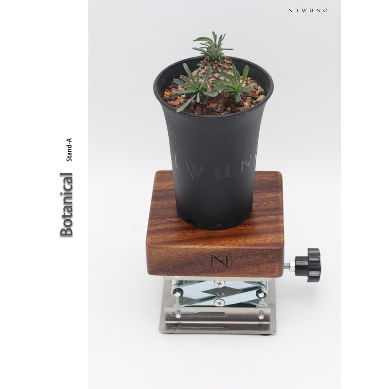 Niwuno Plant Lab Jack, Houseplant Stand, Manual Lift Stand, Laboratory