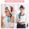 NAFJYR 8 Pcs 35 in Silk Hair Scarf, Head Scarf