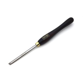 Hamlet Craft Tools Oval Skew Chisel (HCT096) by Henry Taylor, 1/2" Wide x 1/4" Thick Blade, M2 HSS, 16-3/4" Overall Length