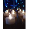 Fantado LED Battery Operated Flameless Tea Light Candles - Warm