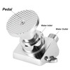 G1/2in Thread Copper Floor Mounted Foot Pedal Basin Faucet Sink