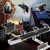 Mounting Solar Panel Bracket End Clamp Centre Clamps Adjustable, Brake