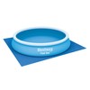 Bestway Above Ground Swimming Pool Ground Cloth, 13' x 13'