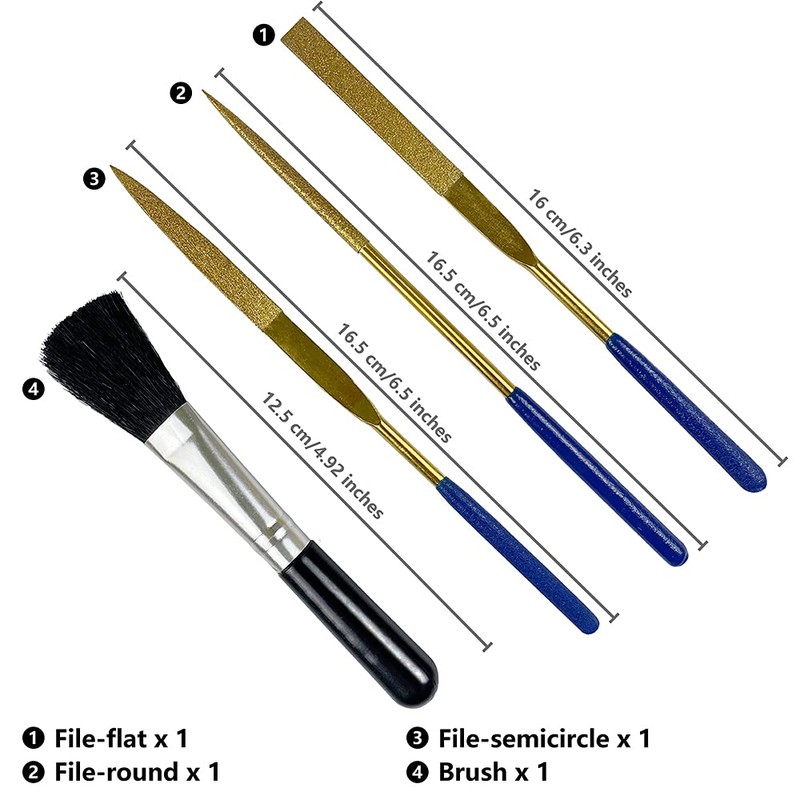 IQIANS 17 PCS Gundam Model Tool Kit Hobby Building Tools