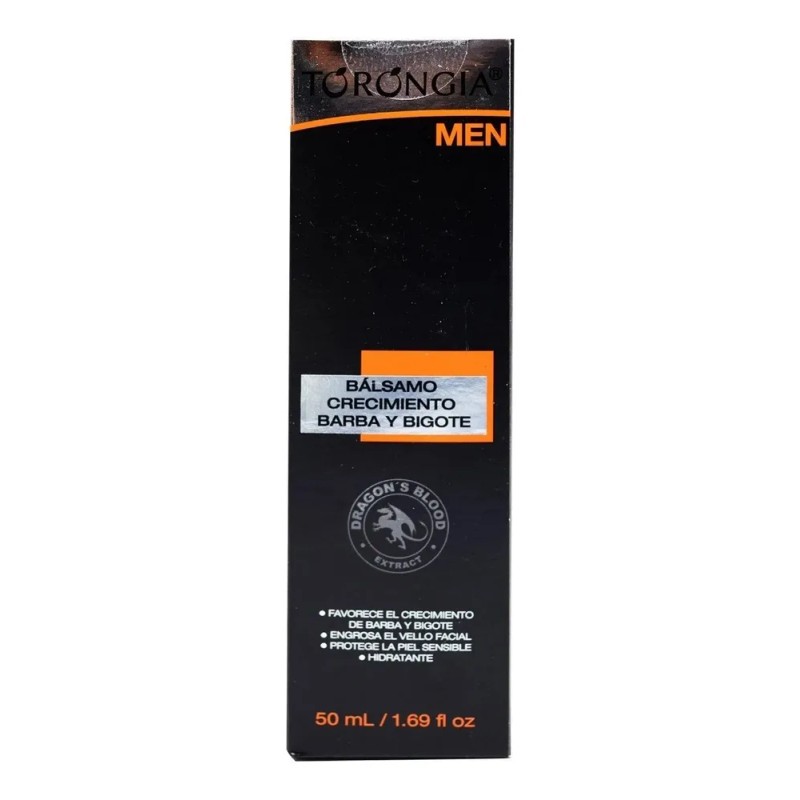 Bálsamo Para Crecimiento De Barba Y Bigote 50ml Torongia Men
