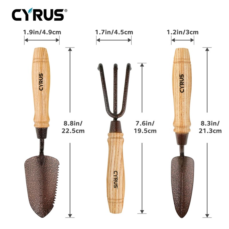 CYRUS Shovel Spade Set of 3
