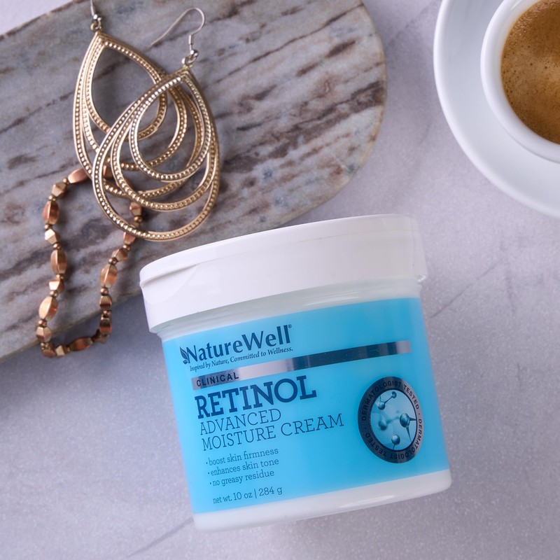 NATURE WELL Clinical Retinol Advanced Moisture Cream for Face, Body,