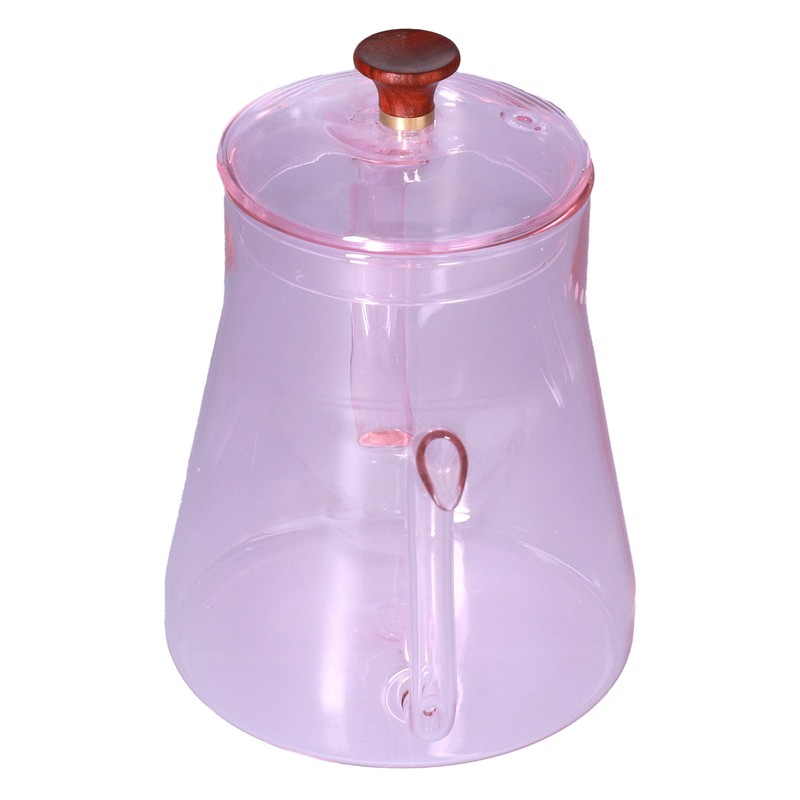 Coffee Kettle Glass Coffee Pot 600ML Coffee Drip Kettle Long