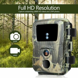 SUNTEKCAM 2 Pack 20MP 1080P Hunting Trail Camera Wildlife Waterproof Game Cam Night Vision - 2pcs Trail Camera
