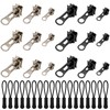 36 PCS Universal Zipper Repair Kit - 3 Size Double-Sided