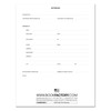 BookFactory Bullet Lab Notebook/Laboratory Notebook/Dot Lab Book - 168 Pages,