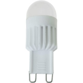 SQXBK G9 2PCS 110V 3W Warm White Mini Dimmable 360 Degree Ceramic High Power LED G9 Bulb Light for Home, Building, Entertainment Lighting