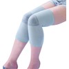 Cotton-blend knee support that is comfortable all year round.