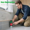 RDINSCOS Pinless Moisture Meter for Wood, Cement, Floors, Drywall, Concrete