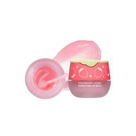 Look At Me Strawberry Honey Moisturizing Lip Balm, Natural Ingredients, Semi-Glossy, Natural Pink, Korean Skin Care, Long-Lasting Moisture, Gifts For Women (0.2 fl.oz.)