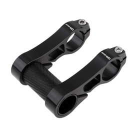 Baoblaze Adjustable Folding Bicycle Cycling Handlebar Extender Stem Mount 3 Colors - Black