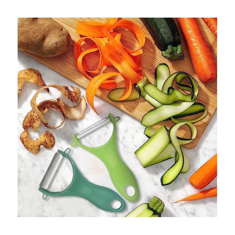 Kansai Convenience Potato Peeler, Y-Shaped Swivel Vegetable Peeler for Kitchen