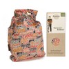 Kumanu |Organic Beeswax Cloth - Bread Bag Krummelkarl | H