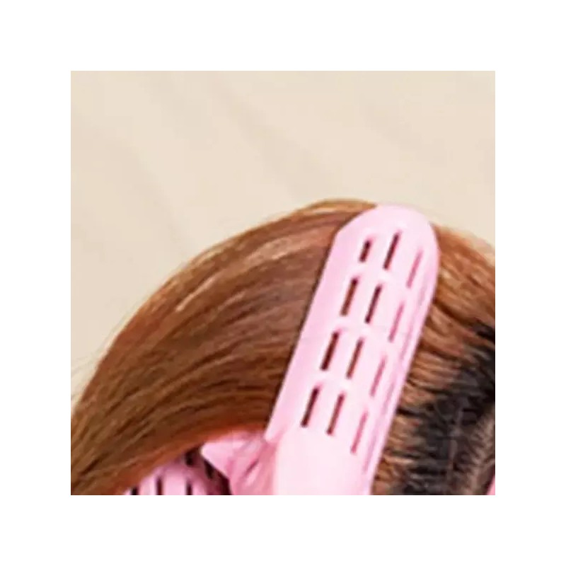 앞머리 뿌리 볼륨 연출 헤어 롤 클립 셀프 스타일링 고정