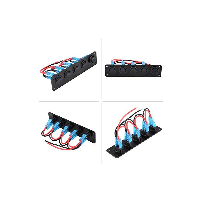 Rocker switch panel.