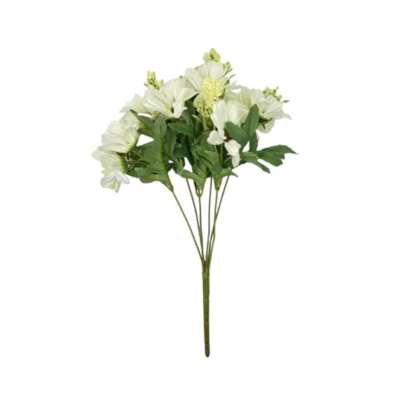 Artificial Simulation Flower 12 Heads Holland Chrysanthemum, Spring Flower for
