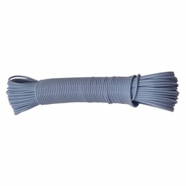 Heavy Duty PVC Coated Washing Line 20m – Durable Steel Core Clothesline, Weather Resistant, Assorted Colours (Grey, Green, Blue) (Blue)