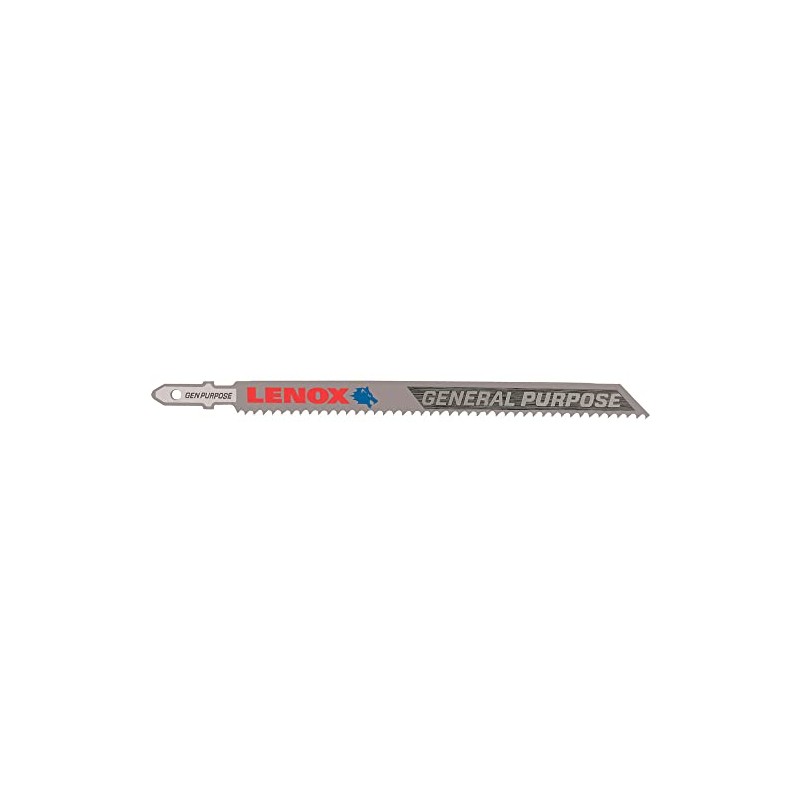 LENOX Tools 1991475 T-Shank General Purpose Jig Saw Blade, 5