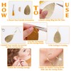 Thrilez Thrilez Hypoallergenic Earring Hooks, 600Pcs Earring Making Kit with