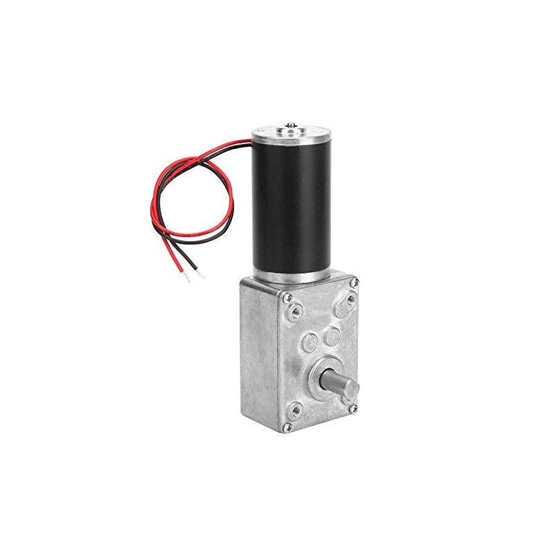 Worm Gear Motor, 12V High Turbine Worm Gear Box Reduction