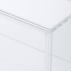 MUJI 02856120 Acrylic Collection Stand with Sliding Door, Small, Approx.