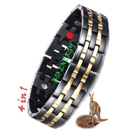 N3 ZELEK Magnetic Bracelet Women Stress Magnetic Bracelet Men Strong Magnet BIO Energy Bracelet Magnetic Bracelets Women Magnetic Wristband Bangle Men Bangle Women Wristband Women Chakra Bracelet