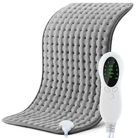 Compresas Calientes Electrica,Cojin Termico Electrico,Compresa Caliente Terapeuticas para Alivio de Hombros Espalda,Cuello,Cobija Electrica Termica Chica 6 Ajustes y Temporizador de Temperatura,Cojín Termico con Auto Apagado,Plegable y Lavable a Máquina