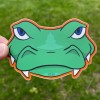 Cute Cartoon Animal Alligator Gator Sticker Decal